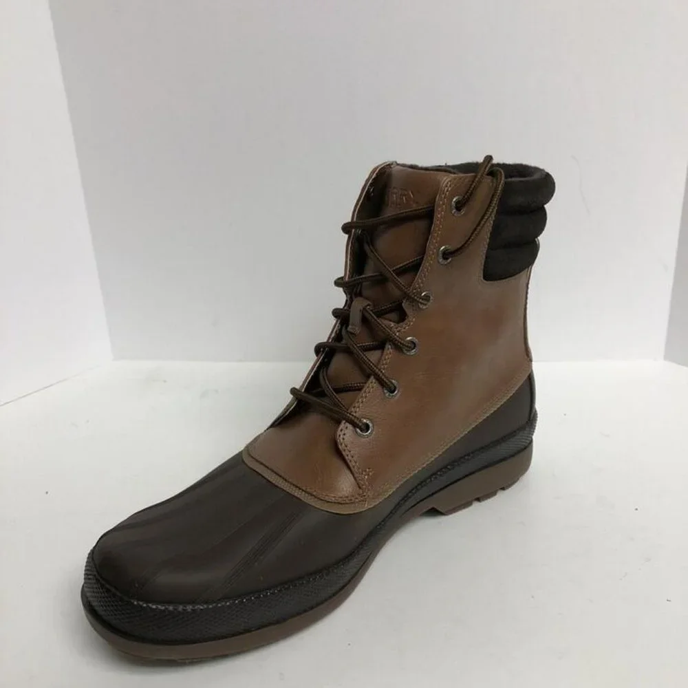 Sperry Mens Cold Bay Waterproof Boot Tan Size 11.5 M